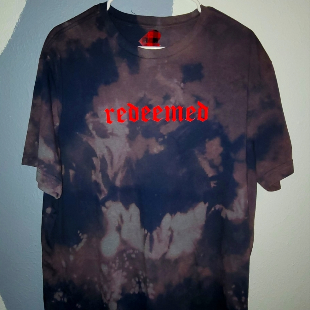Exclusive VELVET CROIX Redeemed Xl Acid washed Tee